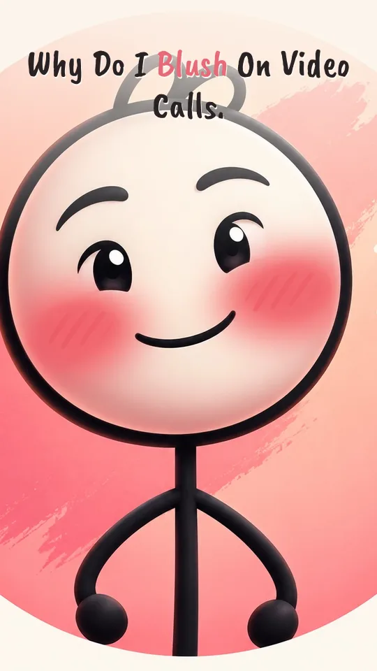 Why Do I Blush On Video Calls