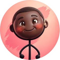 Kofi, een van de vijftien, lachend, een warme blos over beide wangen