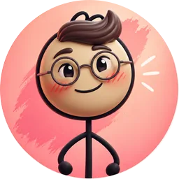 Matteo from the fifteen, round glasses and a brown quiff, red coming up in his cheeks